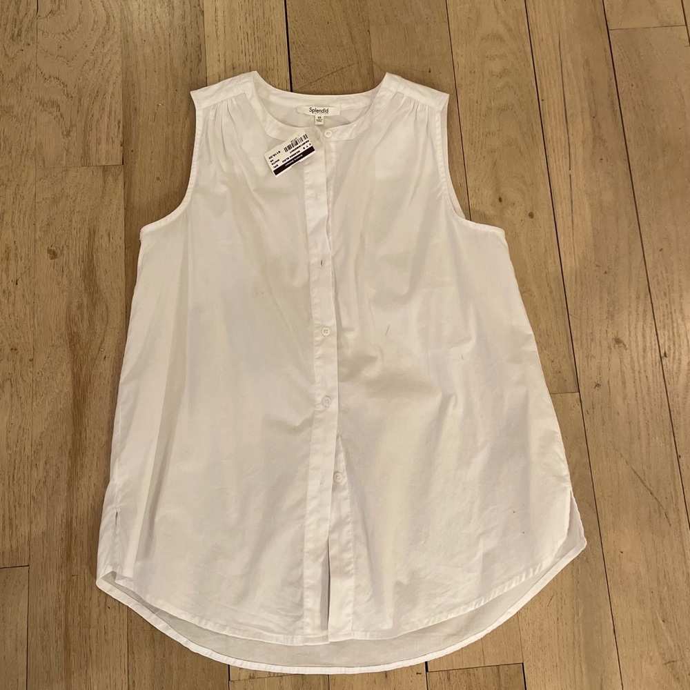 Splendid Sleeveless “Warren”Blouse